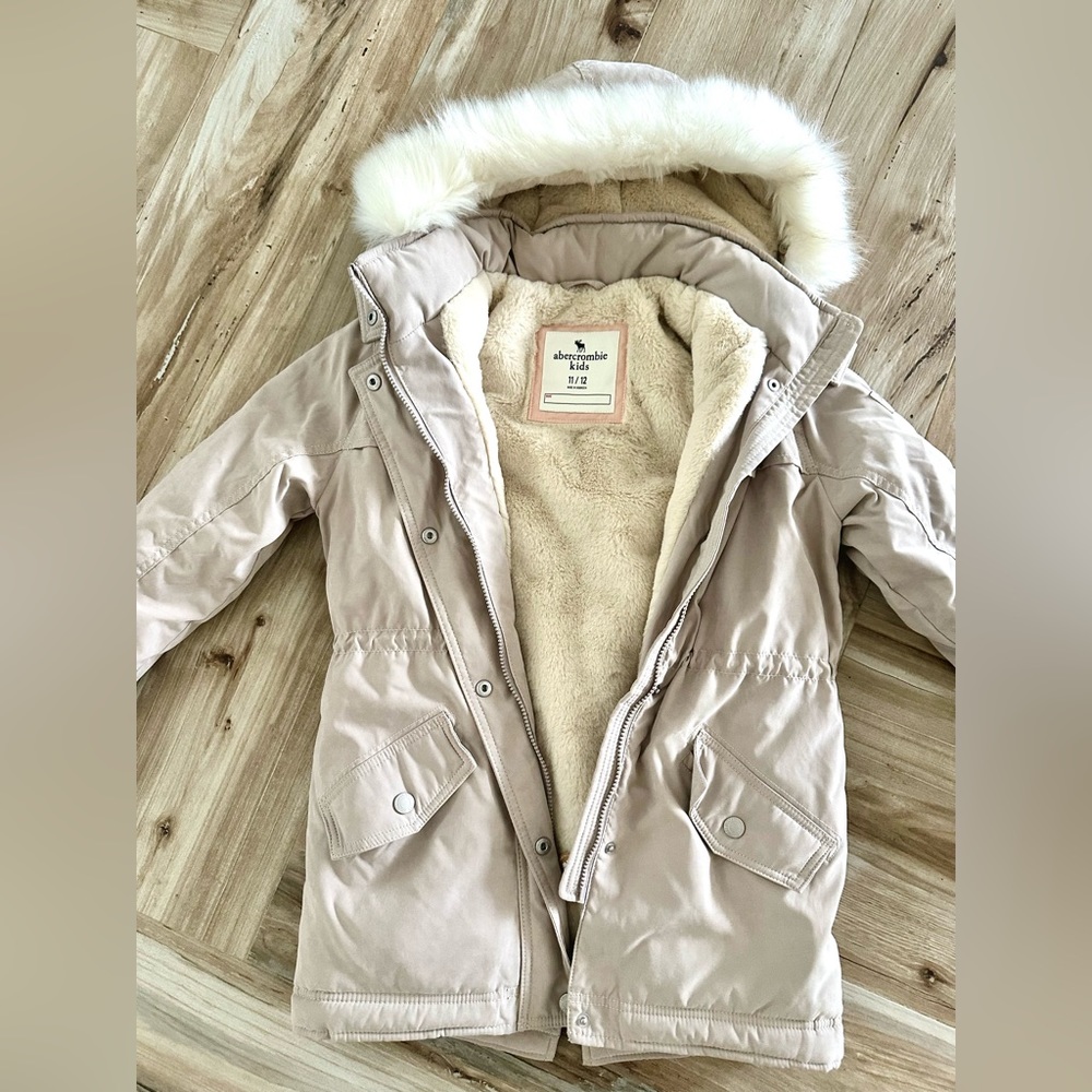 Abercrombie Kids Girls Parka Jacket